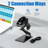 Rabitpos 1D 2D 2.4G CMOS QR Code Scanner with Foldable Stand, Barcode Scanner Wireless & USB Wired Connection, Handheld