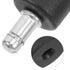 6pcs 2-inch KALLORY Fixed Office Chair Casters Swivel Accent Chair Wheels Bell Glides Replacement Desk Wheels for High