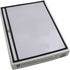 C-Line 12 9 Inches, 25 (49912) Stitched Shop Ticket Holders, Both Sides Clear, Open Long Side, x per Box