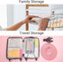 50Pcs Clothes Packaging Bags for Shipping, 12x10 inch Frosted Zipper Plastic Bags for T-Shirts, Pants, Documents, 3 Mil