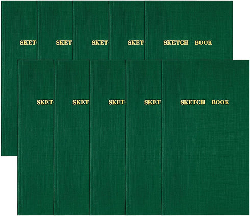 Kokuyo Surveying Field Book Sketch Book Set - 40 Sheets, 10 Books, Cell -Y3