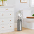 4 GRANNY SAYS Wicker Freestanding Toilet Paper Holder Stand with Storage, Modern Covered Toilet Paper Stand for Rolls