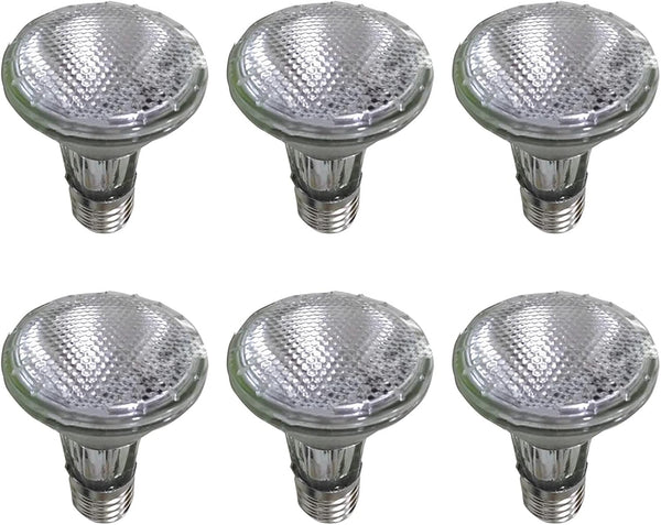 PAR20 Halogen Bulb 75W Flood Beam Lighting Long Lasting PAR20 Flood Equivalent