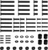 WALI Universal TV Mount Hardware Kit Includes M4 M5 M6 M8, Fit Most