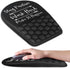 Ergonomic Mouse Pad with Wrist Support, Upgrade Mousepad with Massage Design, Non-Slip PU Base for Pain Relief,