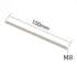 M8 x 100mm, 304 Stainless Steel Full Threaded Rod, Right Hand Thread (5 Pieces)