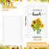 Fumete 100 Pcs Thank You Sunflower Seed Packets - Wildflower Seed Packets for Appreciation Gifts, No Seeds