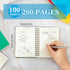 Qilery 18 Pack Small A6 Notebooks, 4 x 6 Inch Spiral Notepads, 100 Sheets Mini Memo Pads for Travel, Office, School