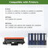 TN830 Toner Cartridge Compatible TN-830 TN830 for Brother Printers MFC-L2760DW L2900DWXL (1 Black)