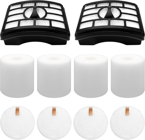 Improvedhand NV500 Filter Replacement for Shark Rotator Pro Lift-Away, 2 Post + 4 Foam & Felt Filters