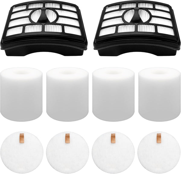 Improvedhand NV500 Filter Replacement for Shark Rotator Pro Lift-Away, 2 Post + 4 Foam & Felt Filters