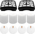 Improvedhand NV500 Filter Replacement for Shark Rotator Pro Lift-Away, 2 Post + 4 Foam & Felt Filters