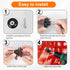 28pcs Set 1" 1/4" HARFINGTON Quick Change Discs Roll Lock Sanding Discs with Shank Pad Holder Coarse/Medium/Fine Grit