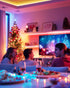 Dimmable, 5050 HitLights LED Strip Lights, Small LED Light Strips RGB Color Changing LED Tape Light with Remote