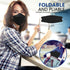 KN95 100 Pack, KN95 LEVENIS Face Masks Breathable Comfortable and Disposable Mask, Black