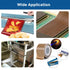 Teflon Tape, 2 in 30 FT Fabric PTFE Tape for Hand or Vacuum Impulse Sealer Machine, Coated Adhesive Tape