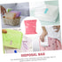 100pcs Packaging Healeved Sanitary Bags for Women Pink Feminine Pads Disposable Menstrual Pouches Leak Lightweight