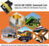 10226-08 Solenoid Coil, for 10 vDC Hydraulic Power Unit,1/2 Hole, Single Lead Wire, Dump Trailer Hydraulic Solenoid Fits Valve Stem Series 08 80 88 98