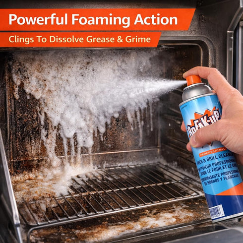 19 oz Diversey Break-Up Professional Oven & Grill Cleaner, Heavy Duty Grease Remover for Grill Grates, Ovens, Flat Tops