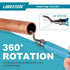 Libraton Deburring Tool with 11 High Speed Steel Blades, 360 Degree Rotary Head Deburring Tool for Metal, Resin,