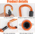 Bit Holder 1/4 inch Hex Shank Screwdriver Bits Holder, Portable Extension Bar Keychain Screw Adapter for Drill Bits
