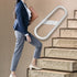 1-3 Wall Mounted Handrails for Outdoor Steps, Upgraded Wall Mount Handrail for Steps Indoor, Easy to Install Safety