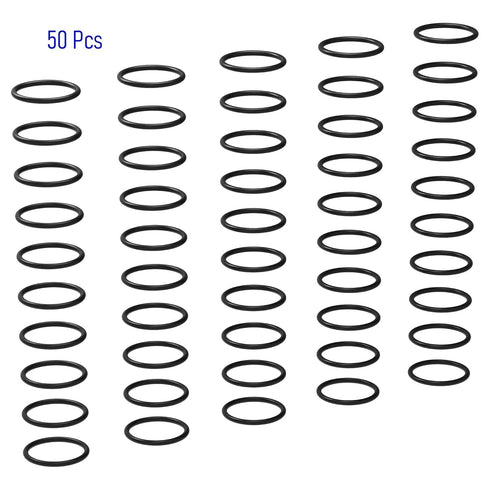 50 PCS Nitrile Rubber O Ring, 45mm OD, 37mm ID, 4mm Width, Metric Buna-N NBR Sealing Gasket for Plumbing Repair