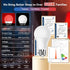 625nm Bulb 100% Bulb A19 9W 60W Bulb 2PK Neporal Red Light for Sleep, Blue Light Blocking for Melatonin Promote, LED