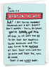 NobleWorks Cute Pregnancy Baby Card with Envelope - Funny Newborn Congrats Card C6355BBG