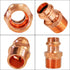 QDNB5632 Copper Male Reducing Adapter, 3/4 in. Press x 1 in. MPT
