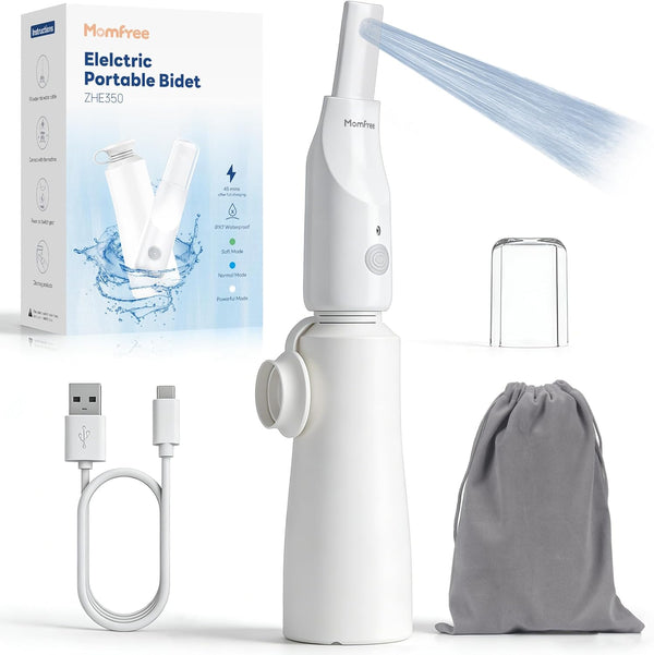 Portable Bidet for Travel - Rechargeable Electric Travel Bidet Peri Bottle with