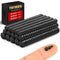 TRYMAG Black Small Magnets, 400Pcs Rare Earth Magnets in 3 Sizes for Crafts, Mini Fridge, Office, Kitchen Cabinet