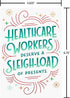 Gratitude Christmas Card for Healthcare Heroes - Thanks For Everything
