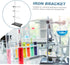 Iron Stand Lab Equipment Kit - Essential for Chemistry Labs