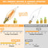 Owilukie Bulbs 4W (40W E12 Bulb 2200k,Dimmable Fixture,Chandelier,6 Pack Chandelier Amber Light Equivalent), Amber