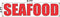 SuperSigns 2x8 Seafood Banner Sign 24x96 for Shop Business Front