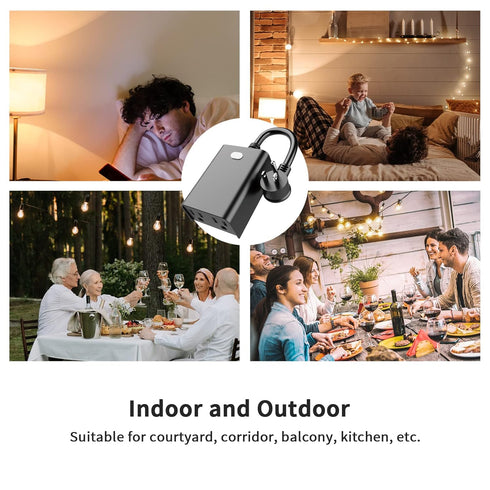 Minoston MP24W Outdoor Smart Plug with 2 Individual Control Sockets, Weather-Resistant, Works with Alexa, Google