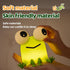Dimmable Frog Night Light for Kids, Cute Silicone Nursery Night Light, Rechargeable Bedside Lamp, Portable Creative