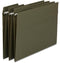 Smead 100% Recycled FasTab Hanging File Folder, Legal Size, Standard Green, 20 per Box (64137)