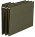 Smead 100% Recycled FasTab Hanging File Folder, Legal Size, Standard Green, 20 per Box (64137)