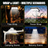 360 Solar Lights,Outdoor Solar Motion-Activated Light with Flexible Octopus Tripod Can be Wrapped Around Tree