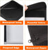 QLYNUDO (2-Pack) 9.5x5.8" Set Money Envelopes for Cash Organizer - Small Fireproof Document Bag & Cash Stuffing Pouch