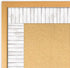 Ceiba Tree White Wood Bulletin Board Border, Straight Trim for Classroom Decoration