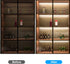 6 20 Inch Dimmable Closet, 6000K JUSJUBR LED Lights for Shelves, PCS Flexible COB LED Strip Lights for Cabinet, Display