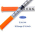 0.5mL 30G 5/16 Inch Syringe with Needle, 0.5cc 30 Gauge 8mm, Individually Wrapped, Pack of 100