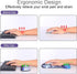 Mouse Pad and Keyboard Wrist Rest Support, Gel Mouse Pad with Coaster, Non-Slip Base, Pain Relief for Gaming