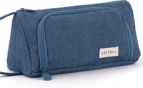 EASTHILL Big Capacity Pencil Case Pouch, Simple Stationery Bag for School, College, Office Organizer for Teens & Adults