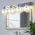 2 Pack 1.65 5.1 5.9 Clear Glass Shades Globes, Glass Lamp Shade Covers Replacements, In Fitter In Height In Diameter