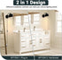 Btvsd Set 2, Bathroom(2 Bulbs Plug in Wall Sconces of Adjustable Angle Black Wall Lights with Plug in Cord & On/Off
