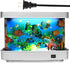 Thosolth Fake Fish Tank Baby Aquarium Toy - Mini Crib Aquarium Lamp. Artificial